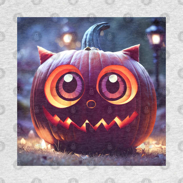 Cute happy Pumpkin by DyeruArt